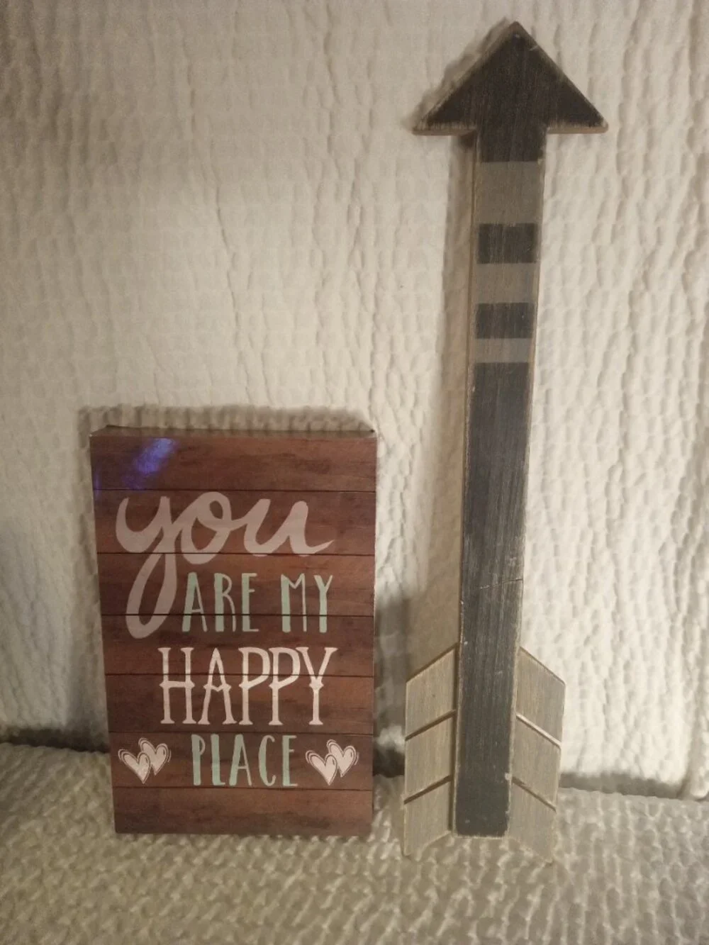 Bundle Valentine's Day Hanging Wall Decorations Cupid Arrows Heart & Plaque